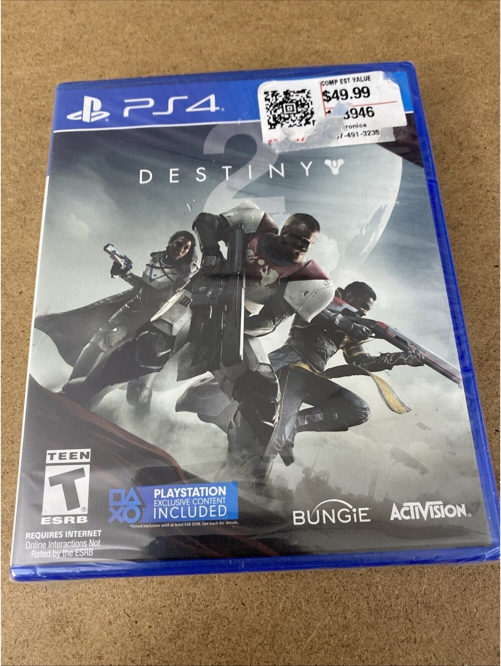 Destiny 2 (Bungie) - PlayStation 4 Brand New Factory Sealed (PS4/PS4 Pro)